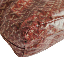 GOYARD RED LE CABAS SAINT LOUIS PM TOTE BAG