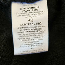 GIAMBATTISTA VALLI BLACK RUFFLE DOUBLE BREAST CARDIGAN (40)