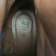 HENRY CUIR BROWN SUEDE BOOTIES (37)