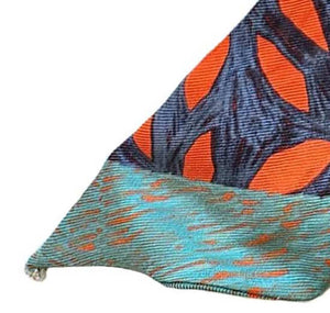 HERMES ORANGE CHACUN FAIT SON NID SILK TWILLY SCARF