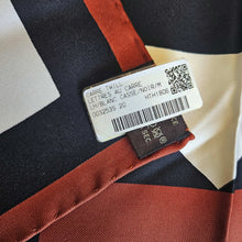HERMES LETTRES AU CARRE 90 SILK SCARF