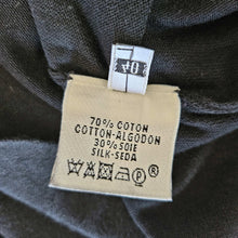 HERMES BLACK CAP SLEEVES SILK BLEND KNIT TEE (40)