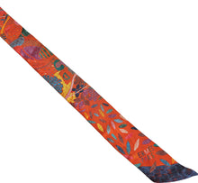 HERMES ORANGE CHACUN FAIT SON NID SILK TWILLY SCARF