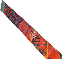 HERMES ORANGE CHACUN FAIT SON NID SILK TWILLY SCARF