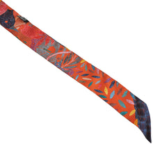 HERMES ORANGE CHACUN FAIT SON NID SILK TWILLY SCARF