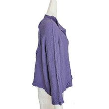 ISSEY MIYAKE ME LILAC CAULIFLOWER CRINKLE JACKET (ONE SIZE)