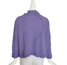 ISSEY MIYAKE ME LILAC CAULIFLOWER CRINKLE JACKET (ONE SIZE)