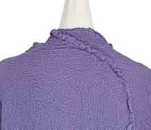 ISSEY MIYAKE ME LILAC CAULIFLOWER CRINKLE JACKET (ONE SIZE)