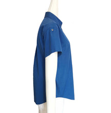 LOUIS VUITTON BLUE SHORT SLEEVES COTTON SHIRT (36)