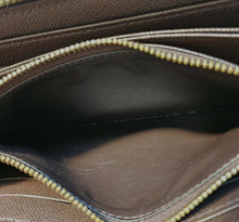 LOUIS VUITTON DAMIER EBENE ZIPPY WALLET