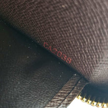 LOUIS VUITTON DAMIER EBENE ZIPPY WALLET