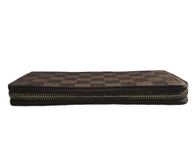LOUIS VUITTON DAMIER EBENE ZIPPY WALLET