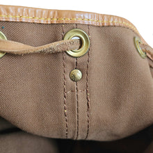 LOUIS VUITTON BROWN MONOGRAM NOE DRAWSTRING BUCKET BAG