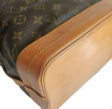 LOUIS VUITTON BROWN MONOGRAM NOE DRAWSTRING BUCKET BAG
