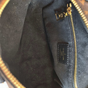 LOUIS VUITTON MONOGRAM PETITE MALLE SOUPLE BLACK BAG