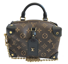 LOUIS VUITTON MONOGRAM PETITE MALLE SOUPLE BLACK BAG