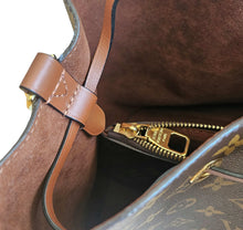 LOUIS VUITTON MONOGRAM NEONOE MM CARAMEL BUCKET BAG