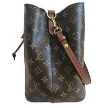 LOUIS VUITTON MONOGRAM NEONOE MM CARAMEL BUCKET BAG