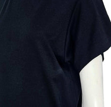 LOUIS VUITTON NAVY FLOWER MOTIF TEE (M)
