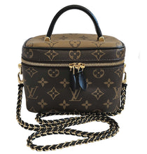LOUIS VUITTON BROWN REVERSE MONOGRAM VANITY PM BAG