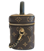 LOUIS VUITTON BROWN REVERSE MONOGRAM VANITY PM BAG