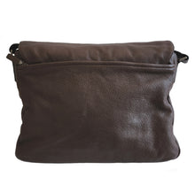 MARC BY MARC JACOBS BROWN LEATHER MESSENGER BAG
