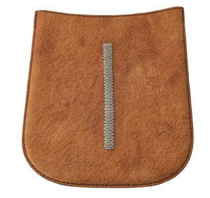 MARIA RUDMAN BROWN LEATHER CARD CASE