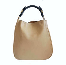 MARNI BEIGE LEATHER SHOULDER BAG