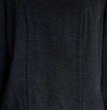 MARNI BLACK FRINGE WOOL TOP (42)