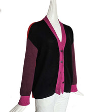MARNI COLORBLOCK CASHMERE CARDIGAN (38)