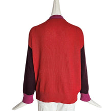MARNI COLORBLOCK CASHMERE CARDIGAN (38)