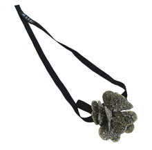 MARNI GREEN LOOSE PETAL FLOWER RIBBON CHOKER