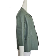 MARNI GREEN LAMB SKIN JACKET (38)