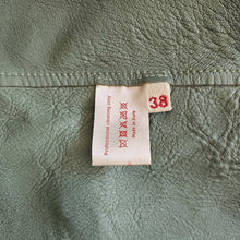 MARNI GREEN LAMB SKIN JACKET (38)