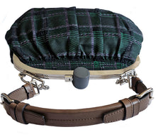 MARNI SILK TARTAN JACQUARD FRAME BAG