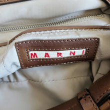 MARNI SILK TARTAN JACQUARD FRAME BAG