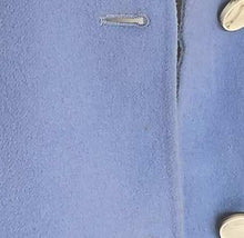 MARNI POWDER BLUE WOOL/CASHMERE SHORT COAT (40)