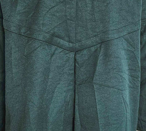 MARNI TEAL WRINKLED FLARE JACKET (40)