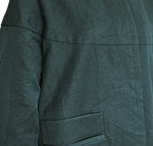 MARNI TEAL WRINKLED FLARE JACKET (40)
