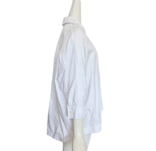 MARNI WHITE RELAXED FIT DOLMAN COTTON SHIRT (40)