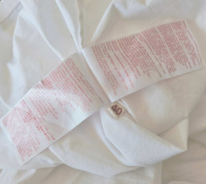 MARNI WHITE RELAXED FIT DOLMAN COTTON SHIRT (40)