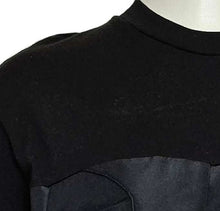 ALEXANDER MCQUEEN BLACK RUFFLE CROPPED TOP (40)