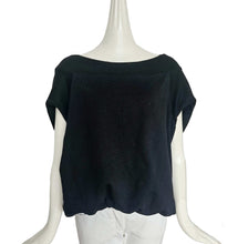 DRIES VAN NOTEN BLACK BUBBLE TOP (M)