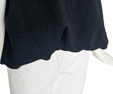 DRIES VAN NOTEN BLACK BUBBLE TOP (M)