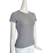 ME ISSEY MIYAKE GRAY CAULIFLOWER TOP