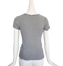 ME ISSEY MIYAKE GRAY CAULIFLOWER TOP