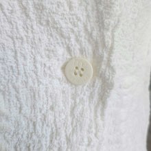 ME ISSEY MIYAKE WHITE CAULIFLOWER JACKET
