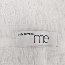 ME ISSEY MIYAKE WHITE CAULIFLOWER JACKET
