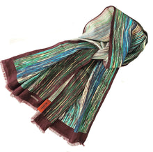 MISSONI MULTICOLOR STRIPED SCARF