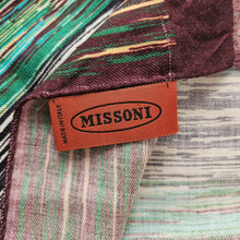 MISSONI MULTICOLOR STRIPED SCARF